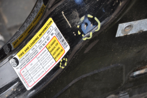 Front quarter left Ford Focus mk3 11-18 black, with central pillar, pokes