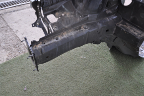Front quarter right Ford Focus mk3 11-18 black, with central pillar