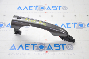 Chrysler 200 15-17 keyless outer front right door handle, chrome strip