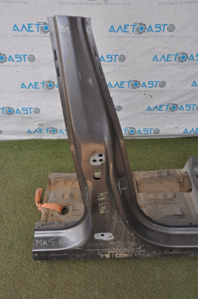 Front right quarter Ford Fusion mk5 13-16 without bracket graphite with central pillar, dented, butt