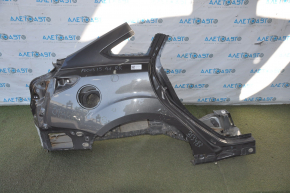 Quarter wing rear right Ford Focus mk3 11-18 4d graphite, pokes