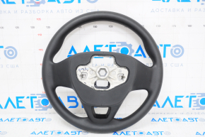 Steering wheel bare Ford Escape MK4 20-23 rubber, black, with steering wheel cover, without buttons