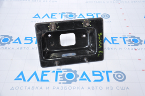 Rear bumper reinforcement fang left Hyundai Sonata 11-14 type 2 rusty studs