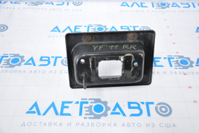 Rear bumper reinforcement fang right Hyundai Sonata 11-14 type 2 broken stud, rust