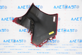 Rear bumper bare left Ford Escape MK4 20-24 without autoparking, red