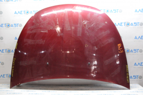 Hood bare Dodge Dart 13-16 maroon PRV dents
