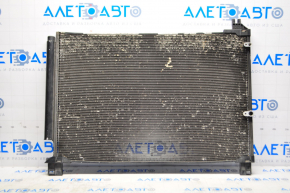 Bent air conditioner condenser radiator for Toyota Highlander 14-19 2.7, 3.5