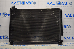 Bent air conditioner condenser radiator for Toyota Highlander 14-19 2.7, 3.5