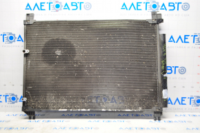 Air conditioning radiator condenser Toyota Highlander 14-19 2.7, 3.5 dented on the side, bent, warped