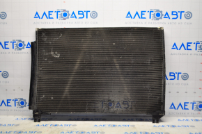 Air conditioning radiator condenser Toyota Highlander 14-19 2.7, 3.5 crooked, 2 mounts broken