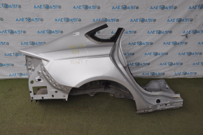 Quarter wing rear right Ford Fusion mk5 13-20 silver, butt