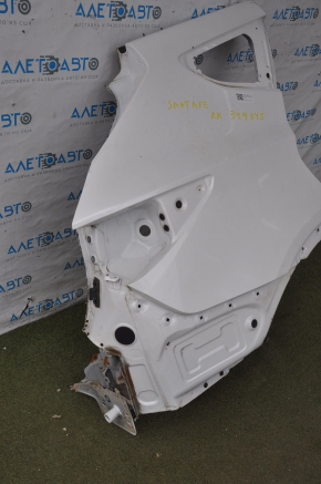 Quarter wing rear right Hyundai Santa FE Sport 13-18 white without sunset