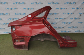 Quarter wing rear right Hyundai Sonata 11-12 red dented