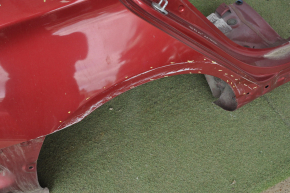 Quarter wing rear right Hyundai Sonata 11-12 red dented