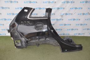 Quarter wing rear right Jeep Cherokee KL 14-18 black