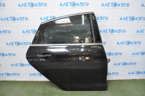 Door assembly rear right Chrysler 200 15-17 black PX8 butts