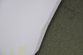 Quarter wing rear right Kia Optima 14-15 white with central pillar, dented