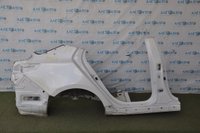 Quarter wing rear right Kia Optima 14-15 white with central pillar, dented