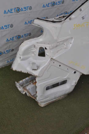 Quarter wing rear right Kia Optima 14-15 white with central pillar, dented