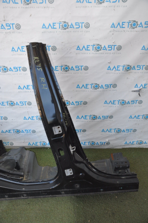 Quarter wing rear right Jeep Cherokee KL 14-18 black, small bumps
