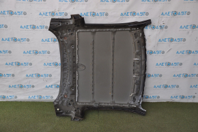 The metal roof of a Honda CRZ 11-11 has been sawed off.