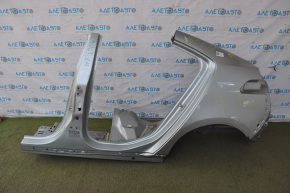 Quarter wing rear left Chevrolet Volt 11-15 blue with central pillar, butt