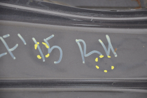 Quarter wing rear right Hyundai Sonata 11-12 brown dented, butt