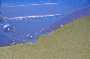 Quarter wing rear right Chevrolet Volt 16- blue dented, bump