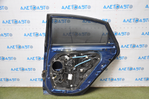 Door assembly rear right Hyundai Sonata 15-19 blue