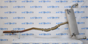 Exhaust pipe with barrel Ford Escape MK4 20-24 1.5T AWD with throttle, sawed off catalytic converter