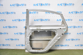 Door bare rear right Hyundai Sonata 15-19 silver dented