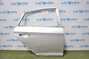 Door bare rear right Hyundai Sonata 15-19 silver dented