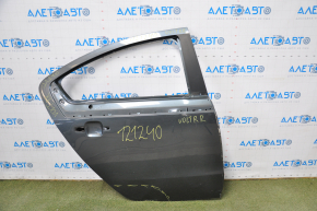 Door bare rear right Chevrolet Volt 11-15 graphite dented at the bottom