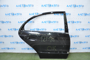Door bare rear right Mercedes W211 black