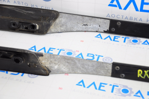 Roof rails 2 pcs Lexus RX300 RX330 RX350 RX400h 04-09 without overlays, paint peeled off