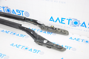 Roof rails 2 pcs Lexus RX300 RX330 RX350 RX400h 04-09 without overlays, paint peeled off