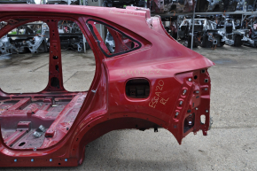 Quarter wing rear left Ford Escape MK4 20-24 red, on the body