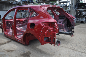 Quarter wing rear left Ford Escape MK4 20-24 red, on the body