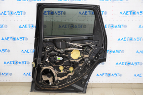 Door assembly rear right Jeep Cherokee KL 14-23 black PXR, butt, painted
