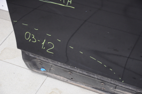 Bare front right door Jeep Cherokee KL 14-20 black PXR, painted, putty