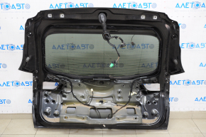Naked tailgate with glass Jeep Cherokee KL 14-18 for camera, black PXR