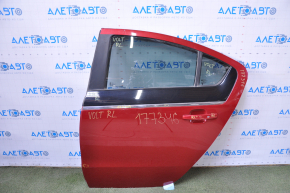 Door assembly rear left Chevrolet Volt 11-15 red WA505Q butt, butt on chrome
