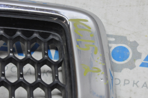 Radiator grill grill Jeep Cherokee KL 14-18 prerest chrome set 7 pcs, pokes for 2nd grille