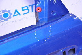 Door bare rear left Ford Fusion mk5 13-17 blue N6, dented, bump