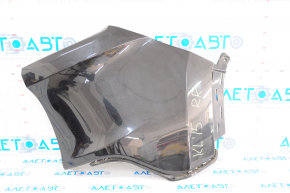 Bumper rear bare right fang Jeep Cherokee KL 14-18 black