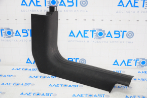 Door sill trim front right Jeep Cherokee KL 14-23 black, rubbed