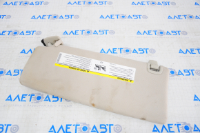 Right visor Jeep Cherokee KL 14-23 gray, for cleaning