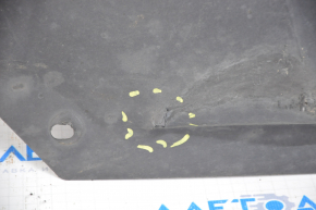 Right underbody protection Jeep Cherokee KL 14-18 dented, tears