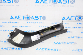 Left tailgate trim Jeep Cherokee KL 14-18 black, broken guide