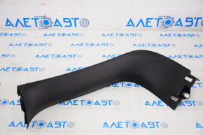 Right tailgate trim Jeep Cherokee KL 14-18 black, broken guide